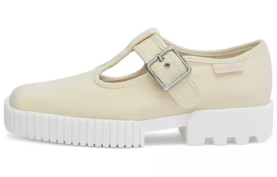 Женские повседневные туфли женские молочно-белые Charles&Keith