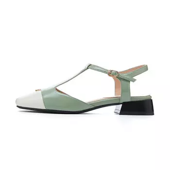 Женские повседневные туфли женские низкие Dewy White Haze Green Marie Claire