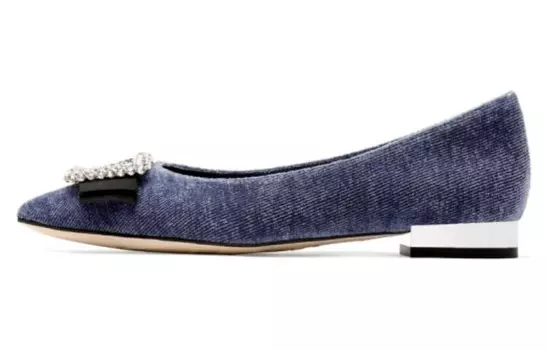 Женские повседневные туфли женские низкие темно-синий Staccato