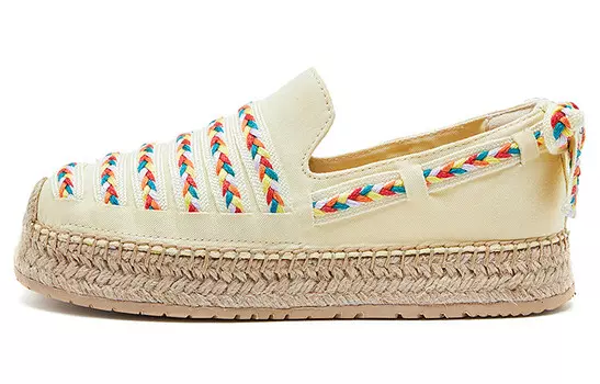 Женские повседневные туфли женские с низким верхом светло-желтый Joy&Mario