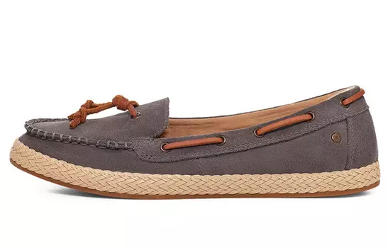 Женские повседневные туфли женские с низким верхом угольно-серые Ugg