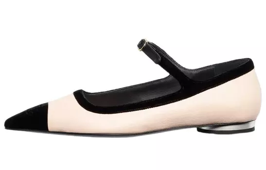 Женские повседневные туфли женские светло-бежевые Chanel