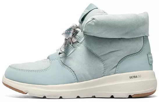 Женские повседневные туфли женские светло-голубые Skechers