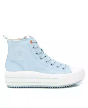 Женские повседневные высокие кеды из хлопка Refresh Collection от XTI, синий