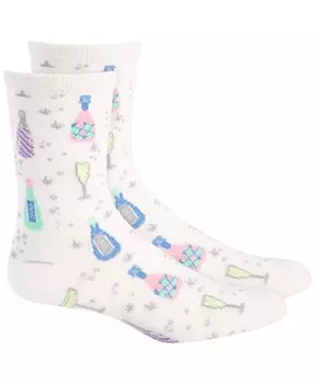Женские праздничные носки Crew Holiday Lane, белый