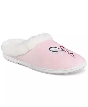 Женские праздничные тапочки с капюшоном в упаковке Charter Club, розовый