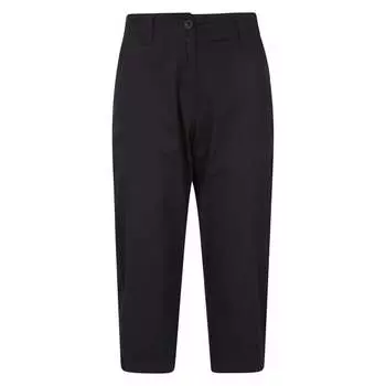 Женские прибрежные капри стретч Mountain Warehouse, черный