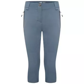 Женские прогулочные брюки длиной 3/4 Melodic II - Синий DARE 2B, цвет grau