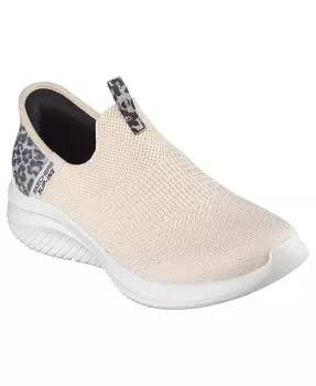 Женские прогулочные кроссовки без шнуровки Ultra Flex 3.0 Natural Step от Finish Line Skechers, мультиколор