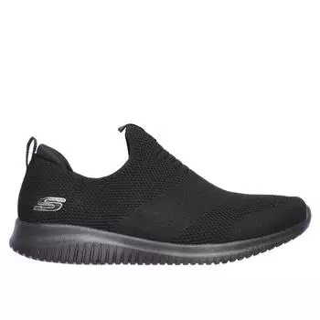 Женские прогулочные кроссовки Skechers 12837_BBK Черный без шнурков