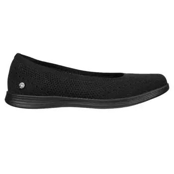 Женские прогулочные кроссовки Skechers 136251_BBK Черный без шнурков