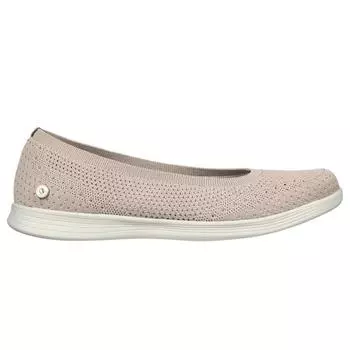 Женские прогулочные туфли Skechers 136251_TPE Серо-коричневый без шнурков