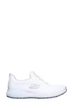Женские противоскользящие кроссовки Squad SR Skechers, белый