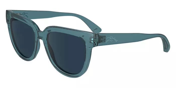 Женские прозрачные солнцезащитные очки Longchamp Avio 52 мм, цвет transparent avio