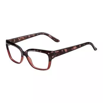 Женские прямоугольные оправы для очков из ацетата цвета умбры GUCCI
