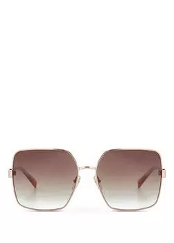 Женские прямоугольные солнцезащитные очки Burcubrunsoy x Hermossa hm 1659 c4 Hermossa, белый