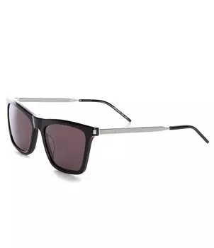 Женские прямоугольные солнцезащитные очки Saint Laurent SL 511 55 мм, черный