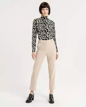 Женские прямые бархатные брюки-чиносы Surkana