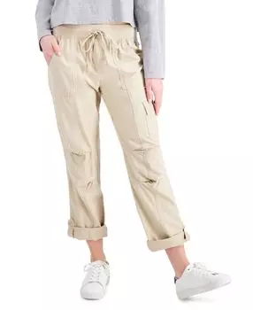 Женские прямые брюки alton с манжетами Tommy Hilfiger, хаки