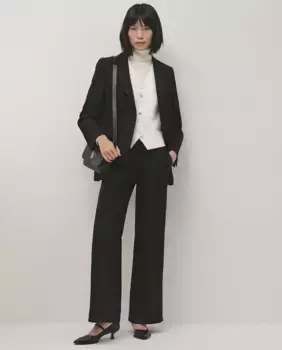 Женские прямые брюки фэнтези Roberto Verino, черный