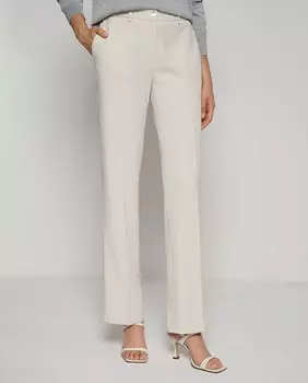 Женские прямые брюки из крепа Roberto Verino