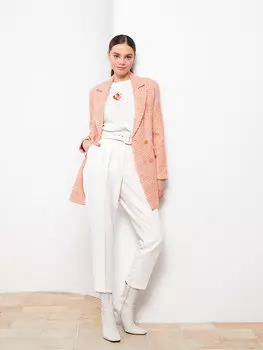 Женские прямые брюки морковного кроя LCW Modest