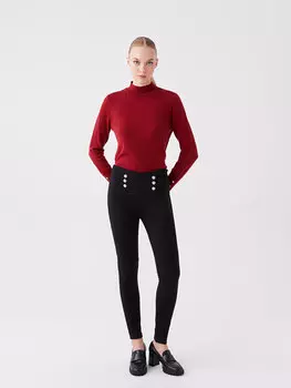 Женские прямые брюки очень узкого кроя LCWAIKIKI Basic