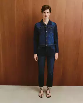 Женские прямые брюки однотонные Southern Cotton, нежно-синий