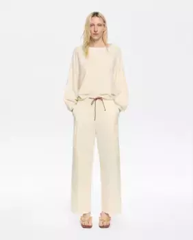 Женские прямые брюки с карманами Bimba y Lola, цвет Crudo