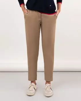 Женские прямые брюки с карманами El Ganso, светло-коричневый
