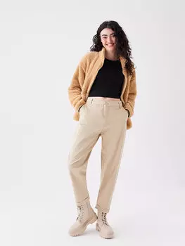 Женские прямые брюки стандартного кроя LCW Casual, бафф