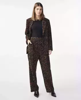 Женские прямые брюки Yas, черный