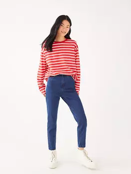 Женские прямые джинсовые брюки для мамы LCW ECO