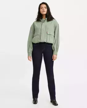 Женские прямые джинсы 314 с завышенной талией Levi's, темно-синий