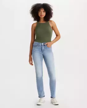 Женские прямые джинсы 314 Shaping Levi's, светло-голубой