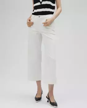 Женские прямые джинсы белого цвета Lola Casademunt, белый