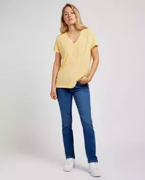 Женские прямые джинсы Elly со средней посадкой Lee, синий