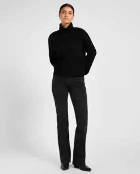 Женские прямые джинсы Jessica с низкой посадкой Lee, черный