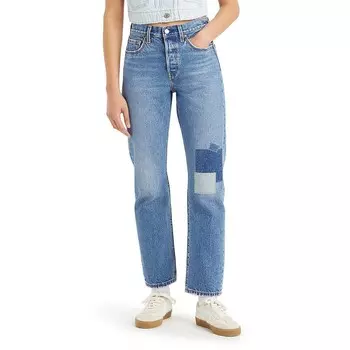 Женские прямые джинсы Levi's 501 с высокой посадкой, цвет Rustic Craft