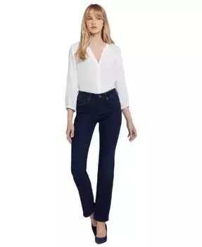 Женские прямые джинсы Marilyn NYDJ, синий