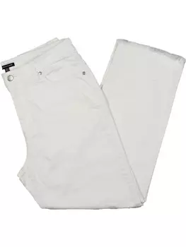 Женские прямые джинсы с необработанным краем EILEEN FISHER, белый