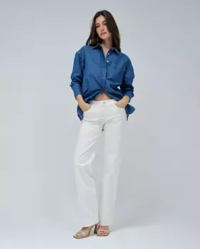 Женские прямые джинсы с низкой посадкой Salsa Jeans, цвет Natural