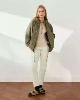 Женские прямые джинсы с пятью карманами Southern Cotton, цвет 120 Crudo