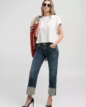 Женские прямые джинсы с заниженной талией Replay, синий