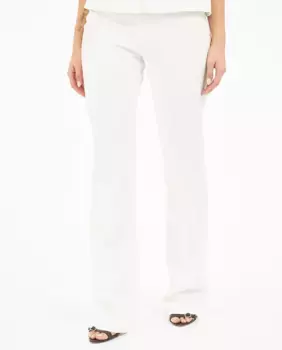 Женские прямые классические брюки со средней талией Marciano by Guess, белый