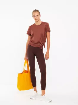 Женские прямые леггинсы с эластичной резинкой на талии LCW Active