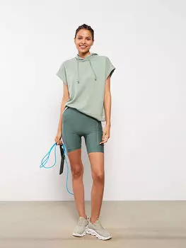 Женские прямые леггинсы с эластичной резинкой на талии LCW Active