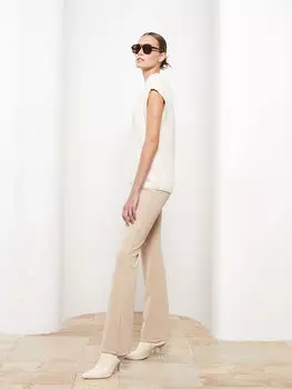 Женские прямые спортивные штаны с эластичной резинкой на талии LCW Vision