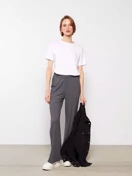 Женские прямые спортивные штаны с эластичной резинкой на талии LC Waikiki Basic