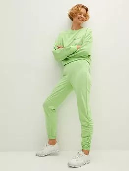 Женские прямые спортивные штаны с эластичной резинкой на талии LCW Casual